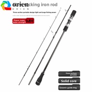 ORIEN Travel Jigging Rod, 3-Piece 1.83-1.91m Carbon Rod, Professional Ceramic Guides MH 6000g Max Lo