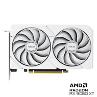 ASUS DUAL-RX9060XT-16G-WHITE 顯示卡 (RX9060XT / 16GB GDDR6)(DI-A906XD1)