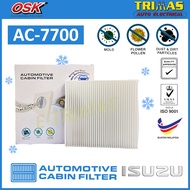 OSK Cabin Filter Isuzu D-Max DMax RT50 RT80 RT85 2013-Present Penapis Air Cond Kereta AC-7700 843840