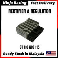MODENAS CT110 RECTIFIER & REGULATOR PNP ACE115 KATAU KATAB KATAO RECITIFIER RETIFIER KATAP REGULATOR