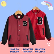 Varsity Versity Baseball Bomber Sweater Jacket For Teenagers Kindergarten Elementary Middle School H