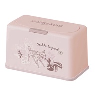 收納王妃 - 迪士尼 Disney【花園斑比】50入口罩收納盒 衛生紙盒 濕紙巾盒 塑膠收納 內建彈簧自動向上