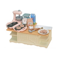 Kitchen Island - Toy Dollhouse Furniture and Accesories Set - Enhance Your Dollhouse with a Function