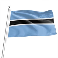 Botswana Flag Polyester Foreign Trade Flag Supply Provide World