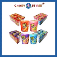 6pcs Planet Sour Juicy Sticks Gummy Candy (Blueberry / Strawberrry / Watermelon / Cherry Berry / Ran