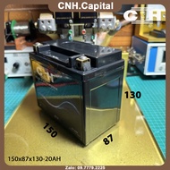 Bình ắc quy Lithium 12V - 20Ah. Chuyên dùng cho xe moto PKL