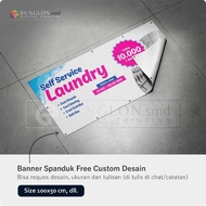 Print PRINTING LAUNDRY SHOP BANNER BANNER FREE DESIGN