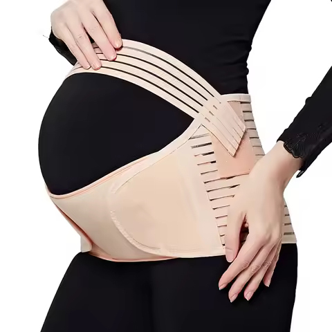Supporting abdominal girdle Maternity Women's Belly Band Pregnancy Belly Support Band For Relieving 