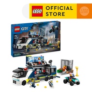 LEGO City 60418 Police Mobile Crime Lab Truck Building Set Toys (674 Pieces)