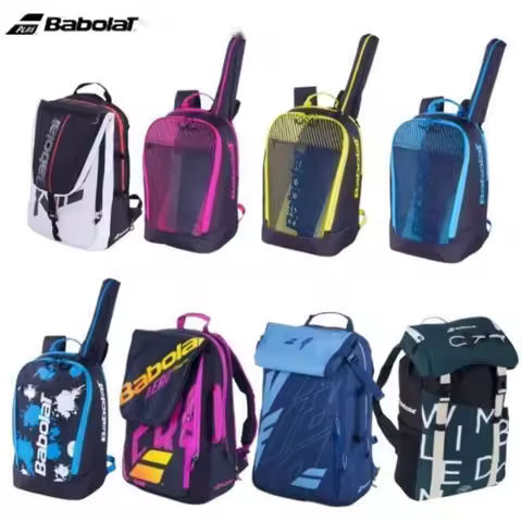 Babolat Tennis Bag Wimbledon RAFA Professional Tennis Racket Bag Male Women Backpack Tennis Sport Ba
