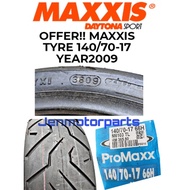 OFFER MAXXIS TYRE PROMAX MAXXIS TAYAR 140/70-17 SIZE 17
