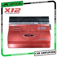 X12 (MRV-F805) 4000w 4/3/2 Channel High Power Amplifier (RED)