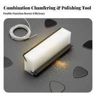 High-Carbon Steel Fret End Dressing File Improves Playability Fret End Beveling File for Instrument 