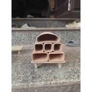 Pleco fish ceramic cave set