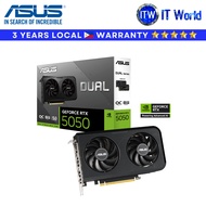 ASUS RTX5050 8GB GDDR6 OC DUAL GeForce Graphics Card (DUAL-RTX5050-O8G) | itw