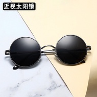 spek mata spek mata viral Myopia Sunglasses Finished Product with Degree Large Round Sunglasses Resi