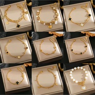 Non-Fading Titanium Steel Bracelet All-Match ins Style Bracelet