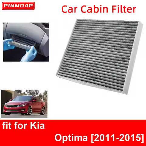 Car Cabin Air Filter for Kia Optima 2011-2015 Auto Filters Carbon Fiber CF11819 3SF79-AQ000 97133-3S