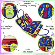 Montessori Busy Board Toddlers Travel Toy Preschool Learning Educational Sensory Toy for 1-6 Year Ol