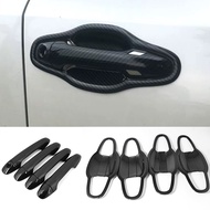 For TOYOTA HARRIER 2015-2020 carbon fiber pattern car door handle bowl cover trim,HARRIER XU60 exterior garnish