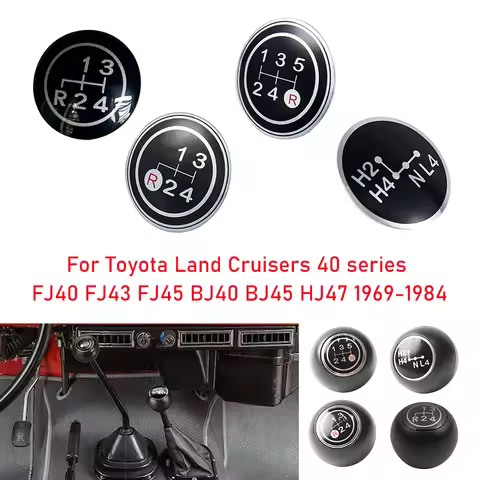 For Toyota Land Cruisers 40 series FJ40 FJ43 FJ45 BJ40 BJ45 HJ47 1969-1984 4/5 Speed Gear Shift Knob