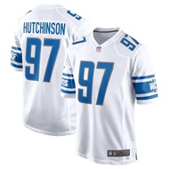 NFL Detroit Lions Football Uniform No. 97 Aidan Hutchinson Jersey Men