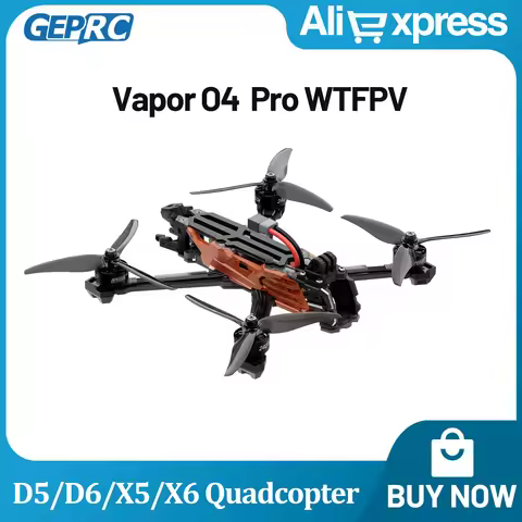 GEPRC Vapor X5/X6/D5/D6 O4 Pro WTFPV Drone 5inch 6inch Quadcopter Freestyle Drone TAKER H60_BLS 60A 