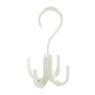 Space Saving Rotated Hanger Hooks Belt Organizer Hanger Closet Stackable Bra Organizer with 4 Claws