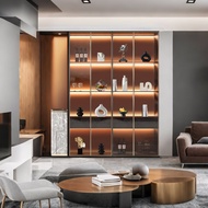 YILAN | New Chinese Style Office Luxury Leader Desk Antique Display Cabinet Synthetic Resin Handmade