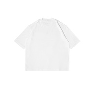 JB - Logo Printed T-Shirt White - Oversize White T-Shirt