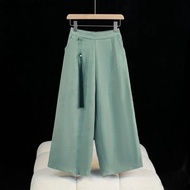 ฤดูหนาวใหม่สไตล์จีนหนาขนแกะ Tang ชุดผู้หญิงชาเครื่องแต่งกายชุดแบบดั้งเดิม Hanfu Qipao TOP สไตล์แห่งช