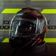 Modular Axxis Helmet Gecko Epic (B5 Gloss Fluor Red) Helmet Axxis Modular / Helmet Flip Up / Flip Up