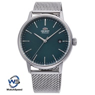 Orient RA-AC0E06E Analog Automatic Maestro Collection Power Reserve Green Dial Stainless Steel Men's Watch