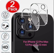 {鏡頭貼x2張｝For iPhone 13 Pro Max / iPhone 13 Pro / 13 mini  /iPhone13 9h Hardness Tempered Glass Camera