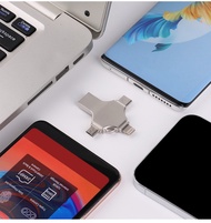 [ขายร้อน] แฟลชไดรฟ์ USB หลายอินเทอร์เฟซความเร็วสูง 3.04-in-1 แฟลชไดรฟ์ USB มือถือ