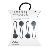 Peak Design Anchor Connector V4 (Ocean, 4-Pack), 4PK-AN-DS4