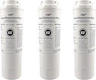 NRP Premium 3-pack UKF8001 Refrigerator Water Filter Replacement for Amana, MAYTAG, Whirlpool, EDR4R