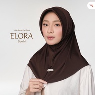 RN Hijab - Hijab elora Size M Sport School Pad Thick Instant Comfortable Premium Spandex Jersey