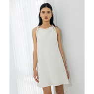 FLOMORS - RAY KNOT DRESS IVORY