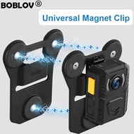 BOBLOV แม่เหล็กฝังตัวกล้อง คลิปหลังตัวดูดแม่เหล็กอเนกประสงค์สำหรับ KJ21 N9 T5และกล้องร่างกายอเนกประส