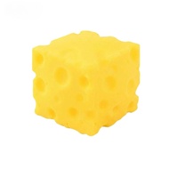 Hot-selling！ Cheese Cube Stress Ball Big Cheese Shapeable Squeeze Ball Non-Bounce Fidget Toy ASMR Se