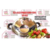 304 STAINLESS STEEL PAN 32 CM