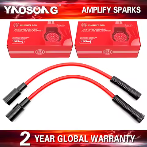 2Pcs For Harley Davidson Sportster X48 XL 883 XL1200 XR Street XG 72 Iron Spark Plug Wires