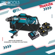 MAKITA 18V COMBO SET DHW180Z01 + DHP482Z FOC 4 18V 3.0AH BATTERIES