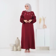 NADINE COQUETTE EMBROIDERED DRESS - WOMEN'S EMBROIDERED DRESS