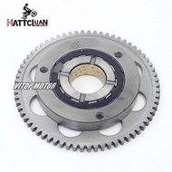 HATTCLUAN Motorcycle Starter Clutch Assy for CFMOTO CF400 NK400 CF650 GT400 NK650 TR650 MT 67T Motor