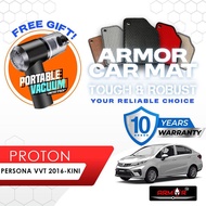 Armor  Proton Persona VVT 2016-kini Alas Kaki Car Mat Karpet Kereta Tebal Foot Mat Floor Mat Automot