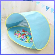 [Flameer2] Kids Play Tent Kids Beach Tent with Pool Versatile Assemble Kids Playhouse Pool Tent for Game Camping Boys