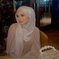 Muslim fesyen Hijab Scarf 175*75cm, kepala Scarf Headwraps untuk wanita Muslim, kepala balut islam Shimmer sutera selendang selendang mewah