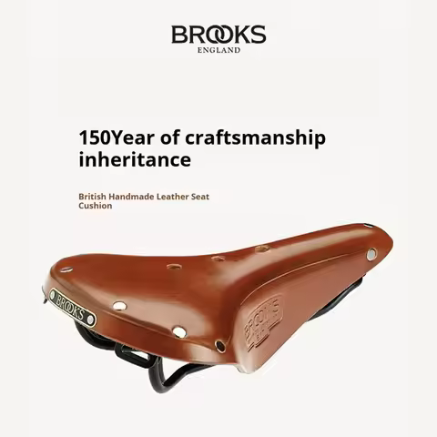 BROOKS leather saddle B17 retro bicycle saddle mountain road travel bicycle leather saddle bag